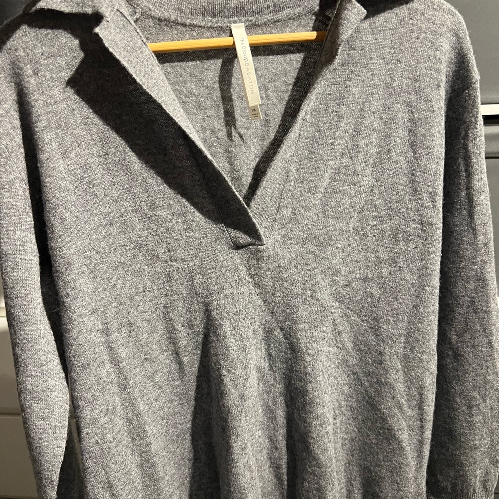 The Group Babaton Collared Sweater